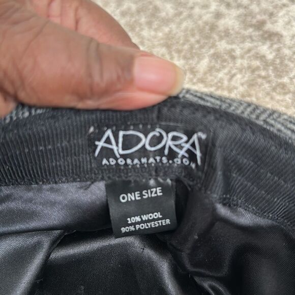 Adora Mens Fedora Hat O/S - Picture 5 of 5